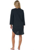 V-NECK BELL SLEEVE TUNIC - KRINKLE