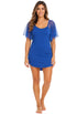 MESH DOLMAN SLEEVE BEACHWEAR TUNIC COVER-UP - MCO