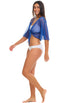 TIE-FRONT SHORT MESH BEACH TOP - MCO