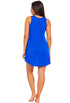 SLEEVELESS DRESS BEACHWEAR WITH RING DETAIL - RNG