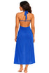 LONG DRESS BEACHWEAR WITH RING DETAIL - RNG