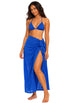 LONG DRESS BEACHWEAR WITH RING DETAIL - RNG