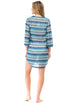 V-NECK BELL SLEEVE TUNIC - ZEST