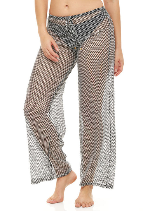 PULL ON PANT WITH MOCK DRAWSTRING - BONDI - PLUS SIZE