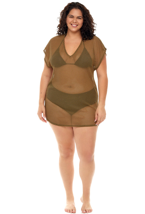 SLEEVELESS TUNIC - BONDI - PLUS SIZE