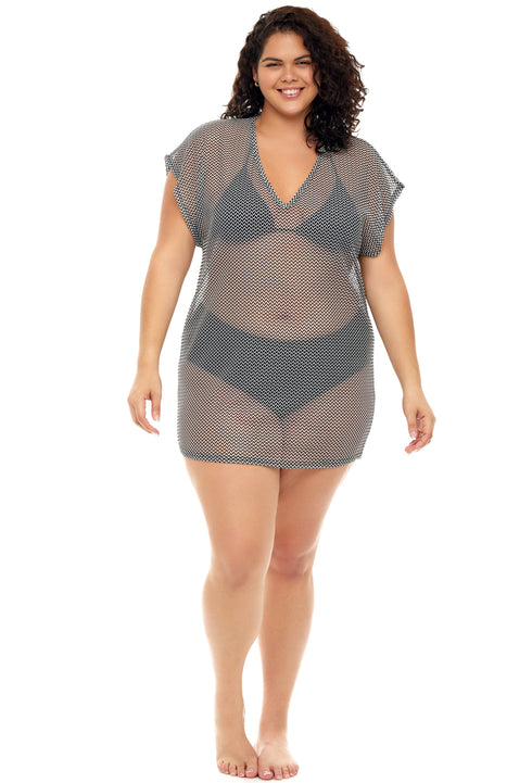 SLEEVELESS TUNIC - BONDI - PLUS SIZE