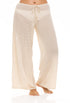 PULL ON PANT WITH MOCK DRAWSTRING - GOFRET - PLUS SIZE