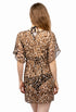 V NECK DOLMAN SLEEVES TUNIC SKIN PRINT - MOREMI