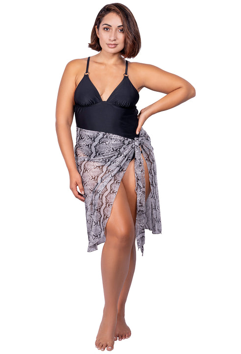 LONG PAREO SKIN PRINT - MOREMI