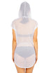 CROSSOVER SLEEVELESS HOODIE DRESS - NAC