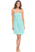 SMOCKED TOP DRESS - TERRY