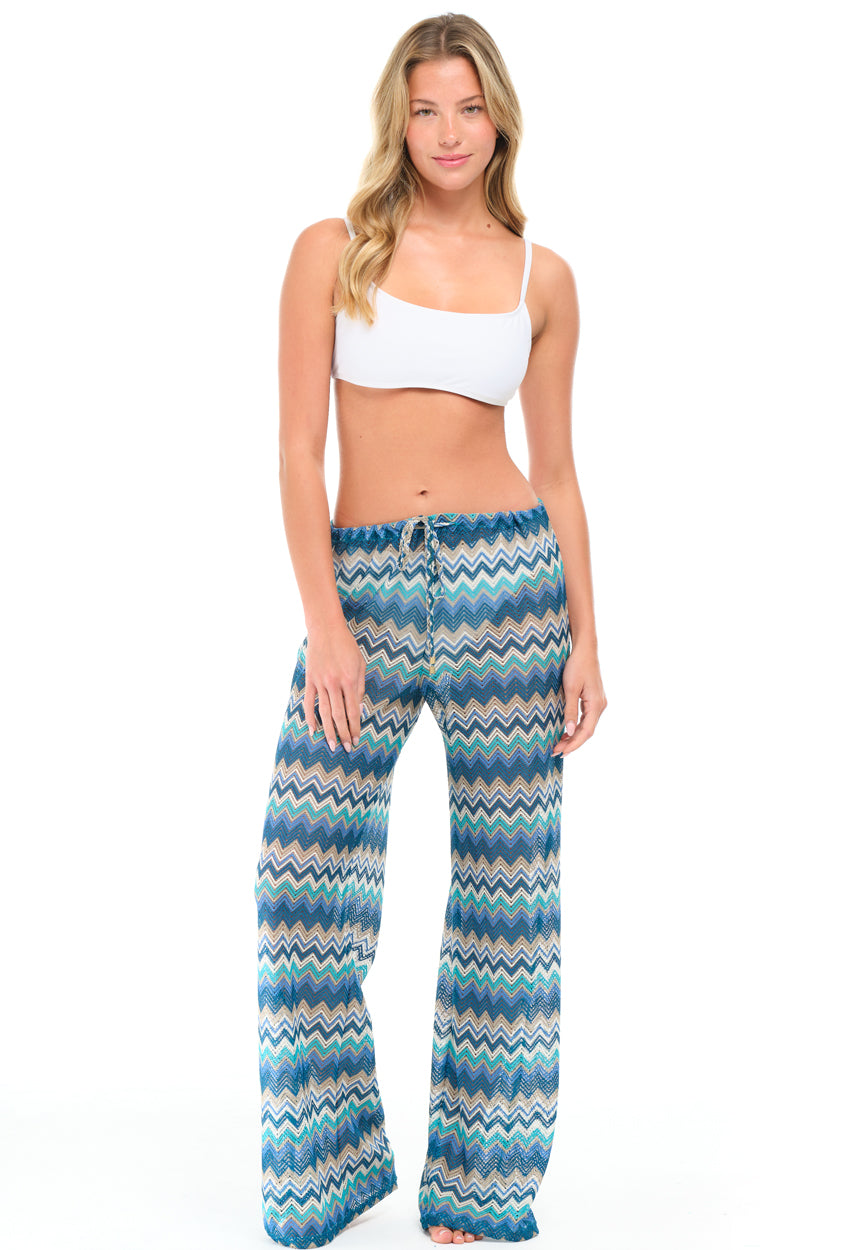 Pull On Pant With Drawstring - Zest - Jordan Taylor
